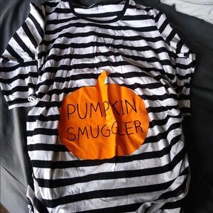 Motherhood Maternity Pumpkin Shirt 3x